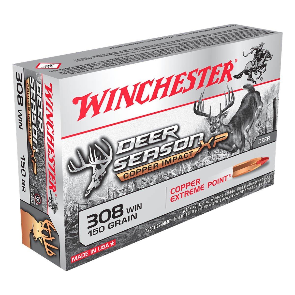 Winchester Deer Season XP Copper Impact Lead Free 308 Winchester