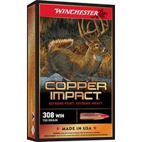 Winchester Deer Season XP Copper Impact Lead Free 308 Winchester Rifle Ammunition 20 Round Box