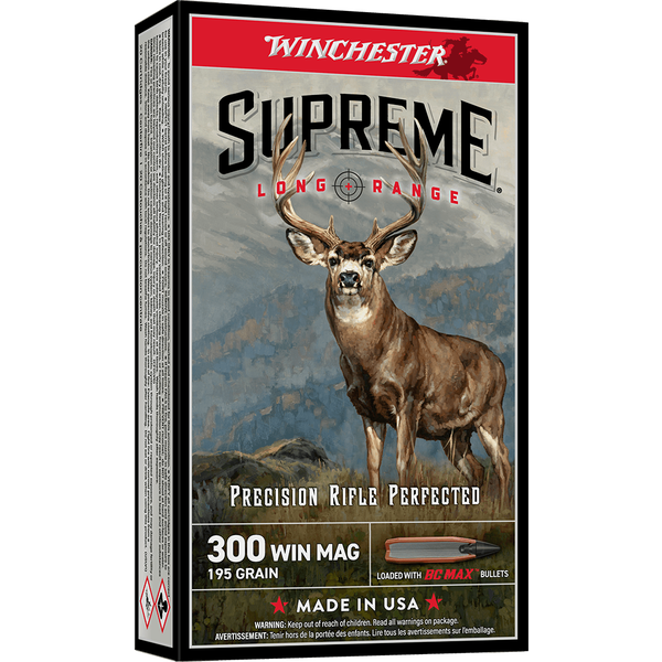 WINCHESTER Supreme Long Range Rifle Ammunition