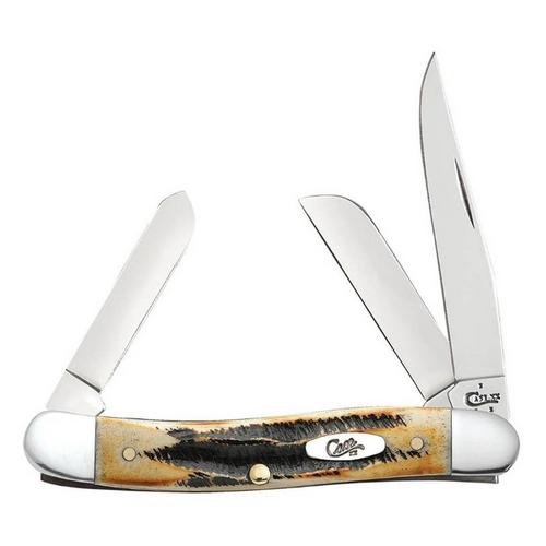 Case Knives 6.5 BoneStag Medium Stockman Pocket Knife - Primary Image