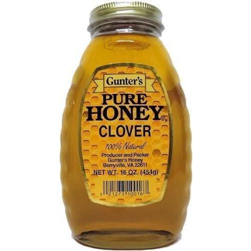 Gunter's Pure Clover Honey 16 Oz - Primary Image