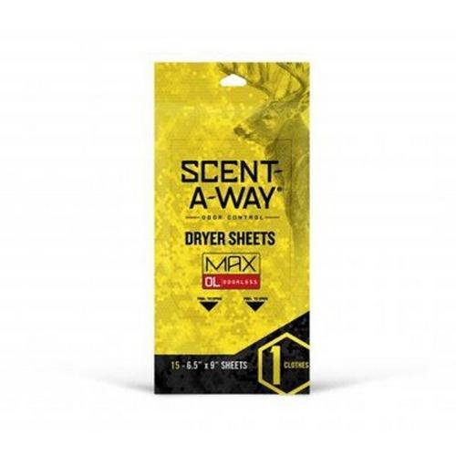 Scent-A-Way Max Odorless Dryer Sheets - Primary Image