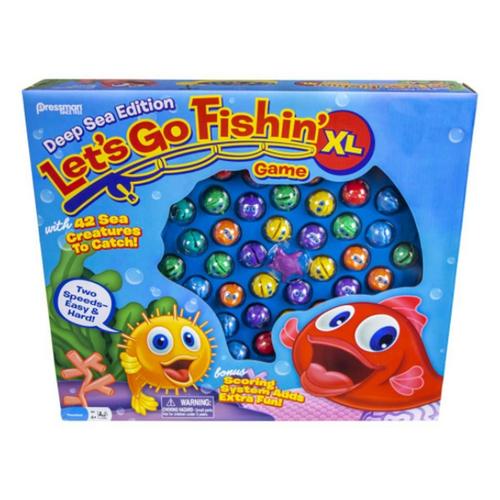 Pressman Let's Go Fishing XL Fishing Game - Primary Image
