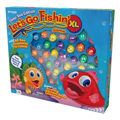 Pressman Let's Go Fishing XL Fishing Game - Primary Image