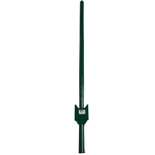 American Posts 4 ft 14 Ga. Powder Coated Green Steel U-Post - Primary Image