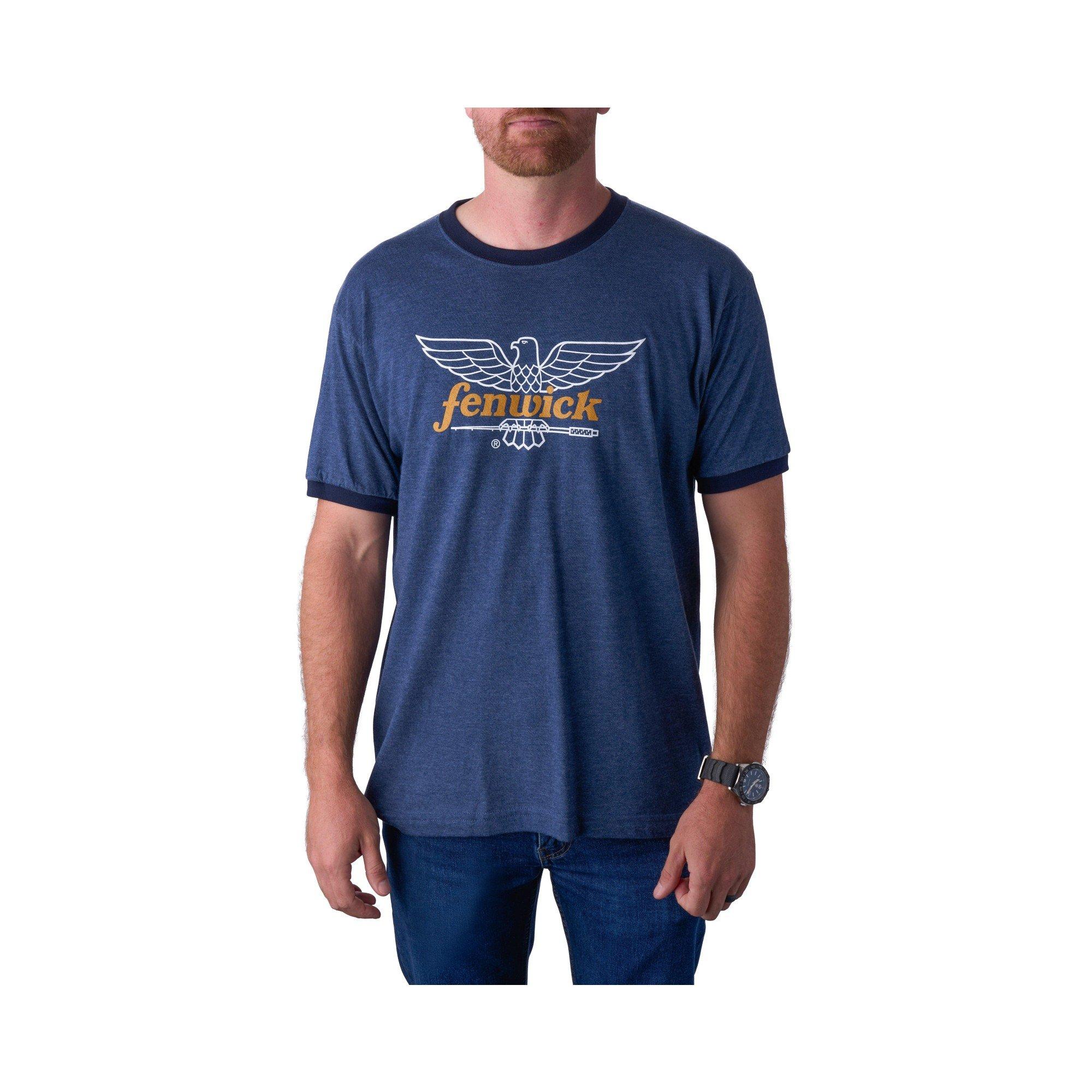 Men's Fenwick Ringer Logo T-Shirt - Fenwick