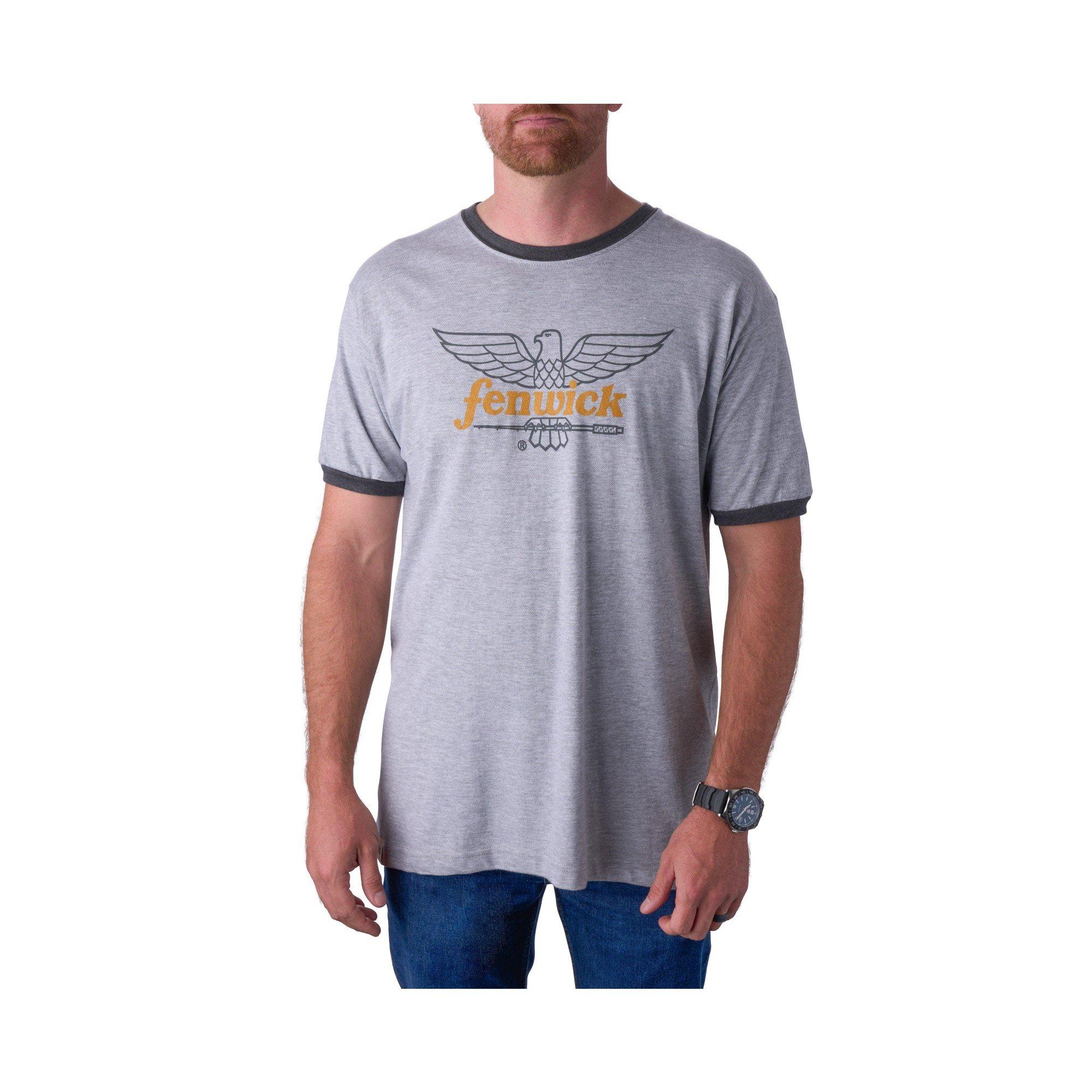 Men's Fenwick Ringer Logo T-Shirt - Fenwick
