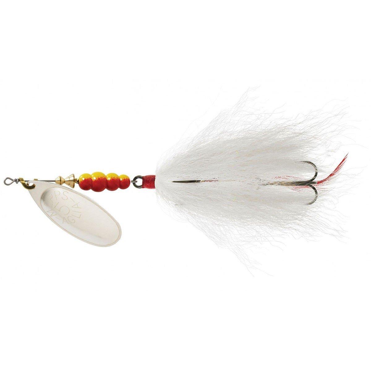 Silver/White - Mepps Aglia Tandem Pike
