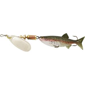 Silver with Rainbow Trout - Mepps Comet Mino Lure