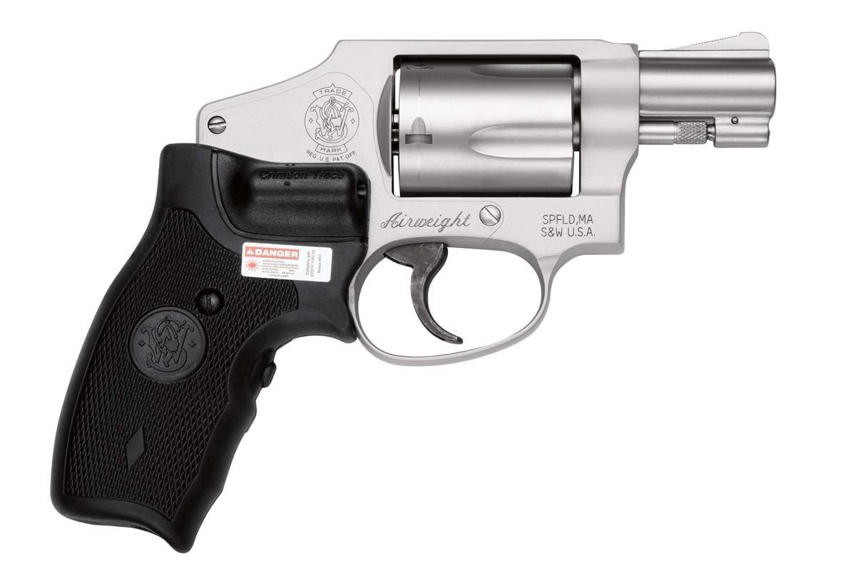 Smith & Wesson Model 642 CT Crimson Trace Lasergrips 38 Special +P