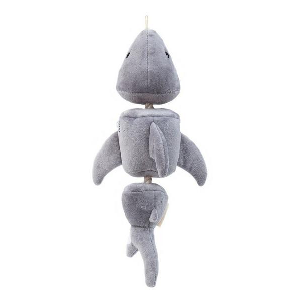 Tall Tails Jointed Shark Dog Toy