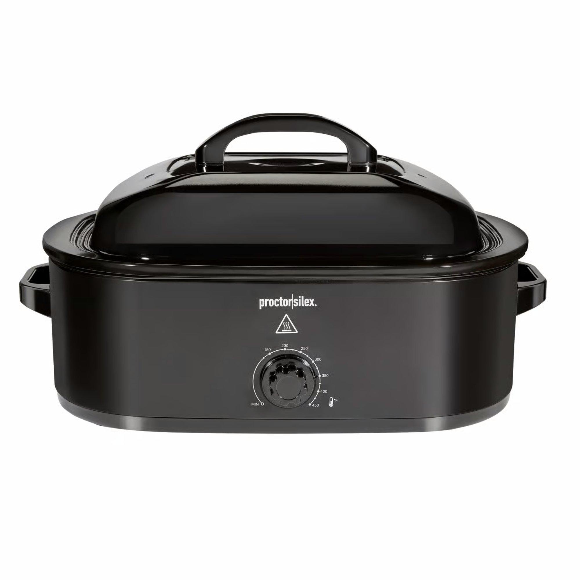 Proctor Silex Black Aluminized Steel 18 Quart Roaster Oven - Proctor Silex