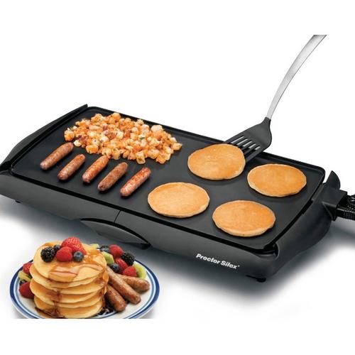 Proctor Silex Black Nonstick Electric Griddle - Primary Image