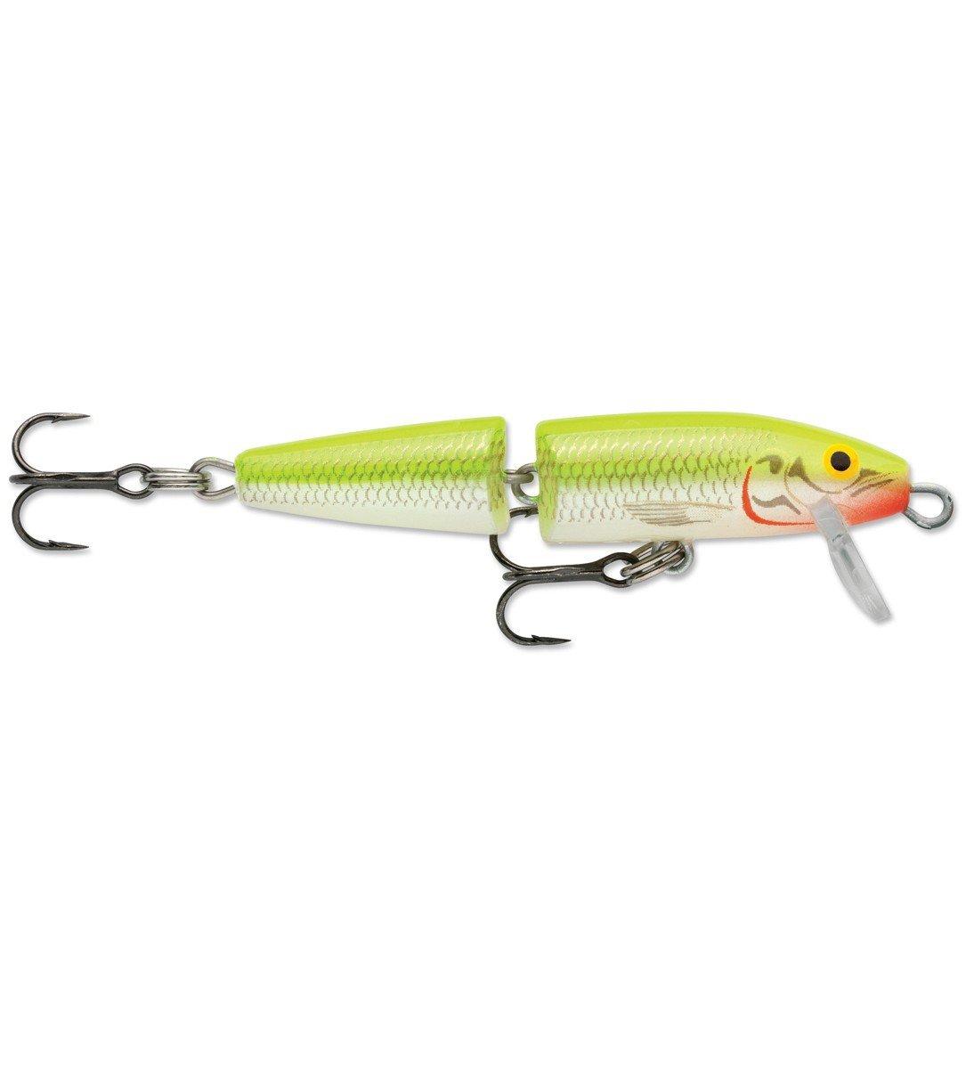 Silver Chartreuse - Rapala Jointed Series Crankbait