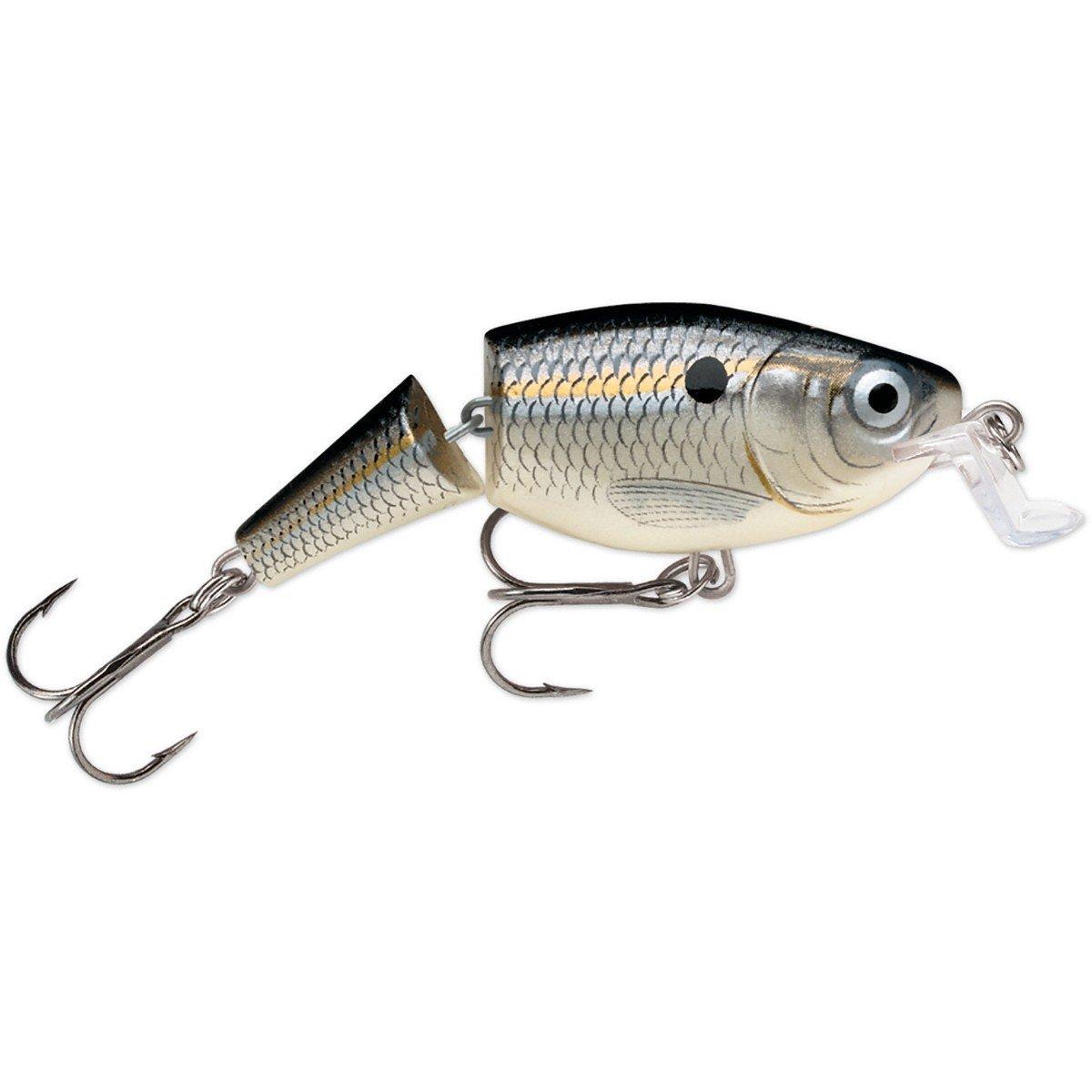 Silver Shad - Rapala Jointed Shallow Shad Rap Crankbait