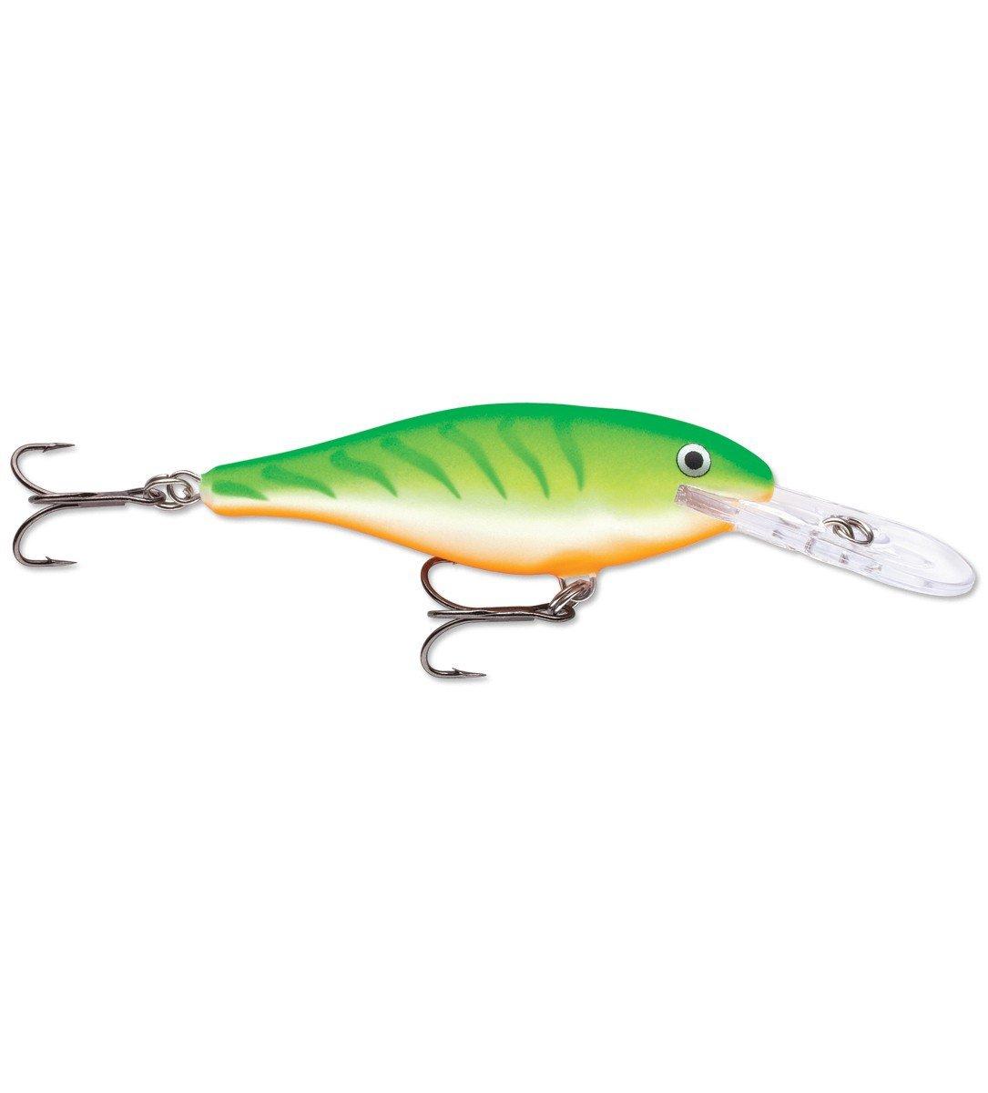 2 Rapala Shad Rap SR04 Crankbait Fishing Lures HOT TIGER