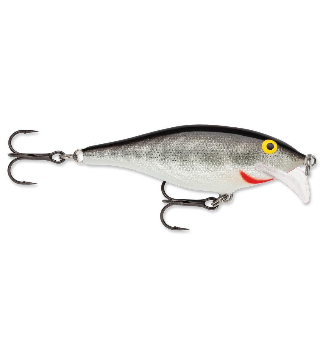 Silver - Rapala Scatter Rap Shad Crankbait
