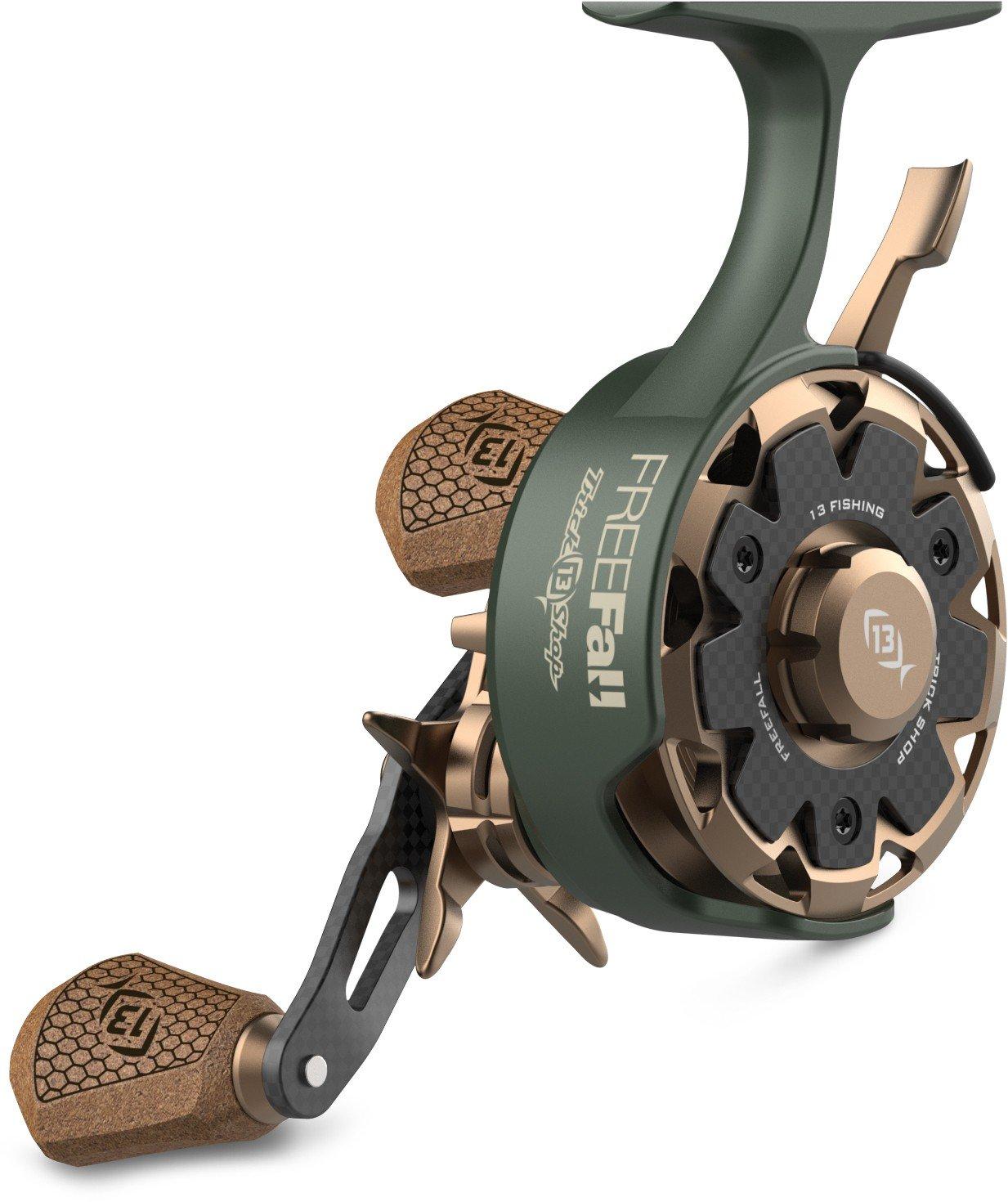 13 Fishing Freefall Trick Shop LTD Inline Ice Fishing Reel | SCHEELS.com
