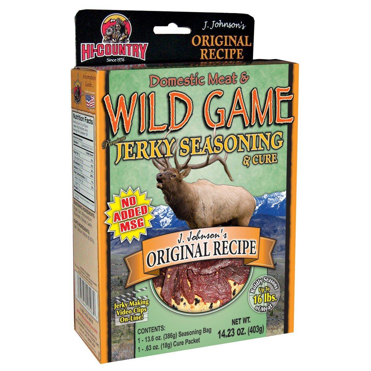 Hi-Country MSG-Free Jerky Seasoning - Hi-Country Snack Foods
