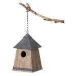Sullivans Wood Gray Single Birdhouse - Thumbnail 1 of 5