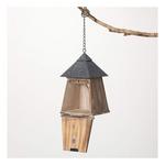 Sullivans Wood Gray Single Birdhouse - Thumbnail 4 of 5