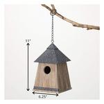Sullivans Wood Gray Single Birdhouse - Thumbnail 5 of 5