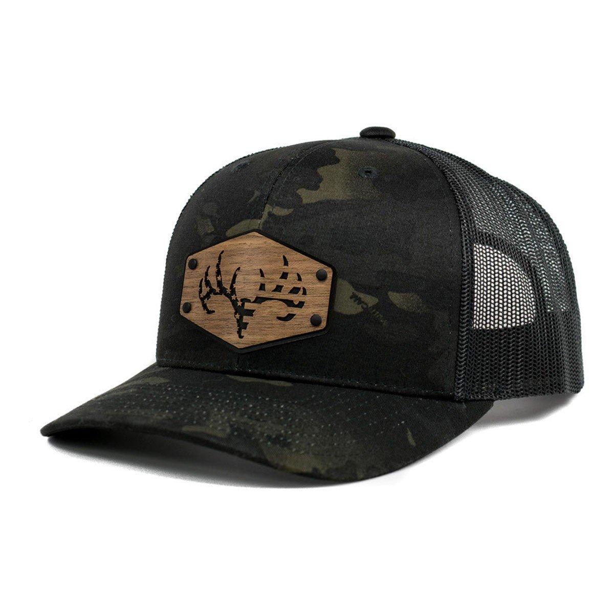 Men's Union Standard Supply Freedom Stag Trucker Snapback Hat - Union Standard Supply