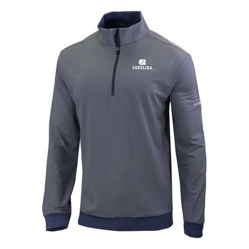 Columbia North Carolina Tar Heels Even Lie Alternate Logo Long Sleeve 1/4 Zip - Primary Image