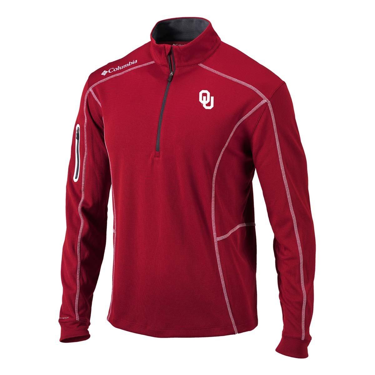 Columbia Oklahoma Sooners Shotgun Long Sleeve 1/4 Zip