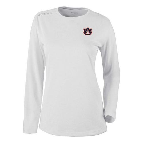 Columbia Women's Auburn Tigers Shotgun Long Sleeve 1/4 Zip - Primary Image