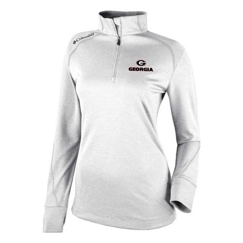 Columbia Women's Georgia Bulldogs Shotgun 2.0 Long Sleeve 1/4 Zip - Primary Image