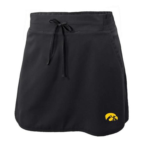 Columbia Women's Iowa Hawkeyes Lakewood Pine's Skort - Primary Image