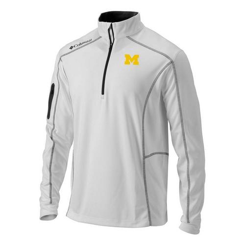Columbia Michigan Wolverines Shotgun Long Sleeve 1/4 Zip - Primary Image