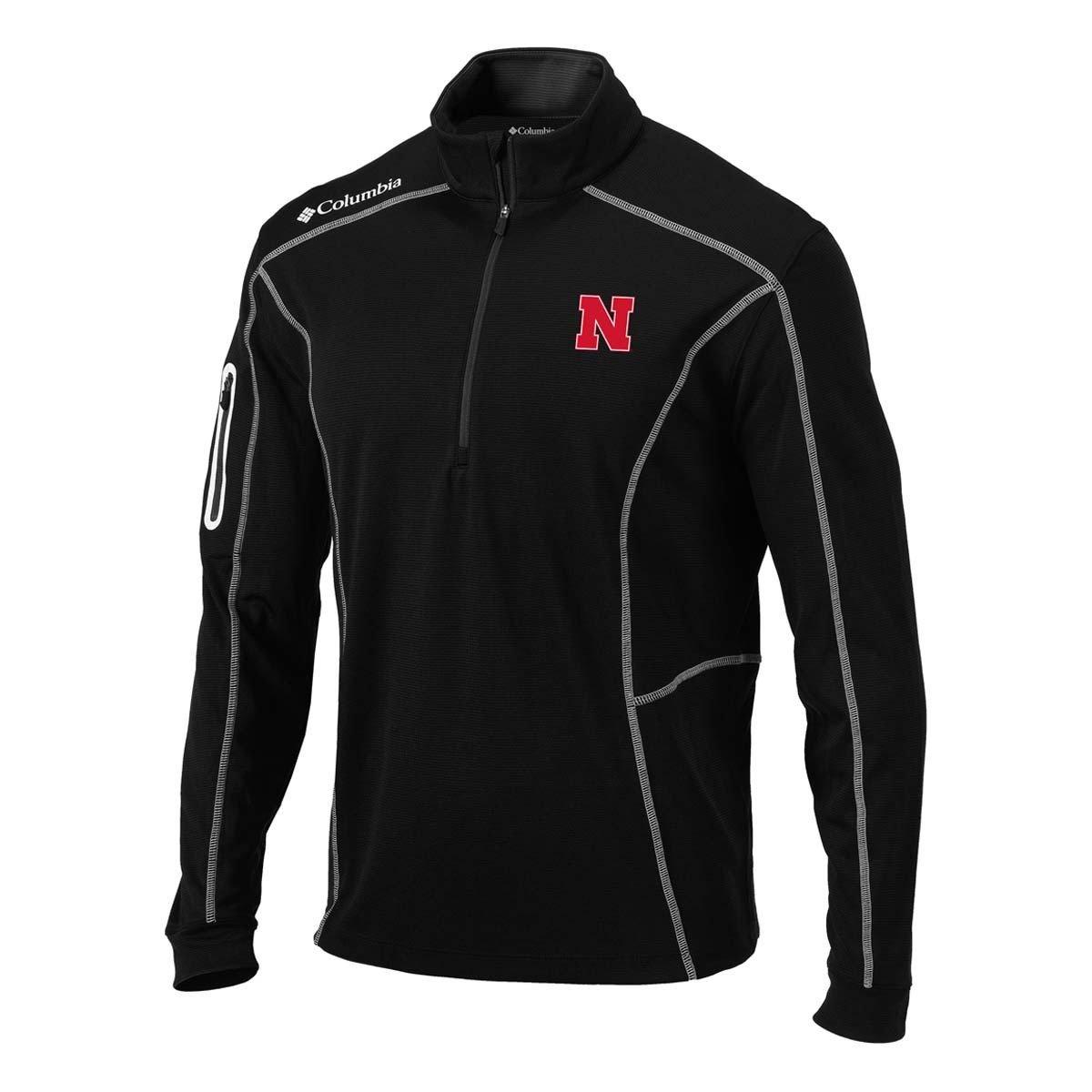 Columbia Nebraska Cornhuskers Shotgun Long Sleeve 1/4 Zip