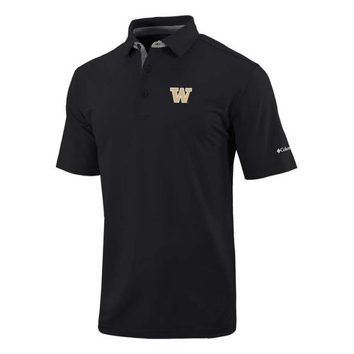 Columbia Washington Huskies Even Lie Polo - Primary Image