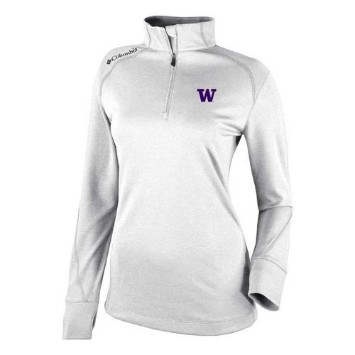 Columbia Women's Washington Huskies Shotgun 2.0 Long Sleeve 1/4 Zip - Primary Image