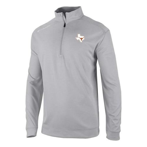 Columbia Texas Longhorns Oakland Downs Alternate Logo Long Sleeve 1/4 Zip - Primary Image