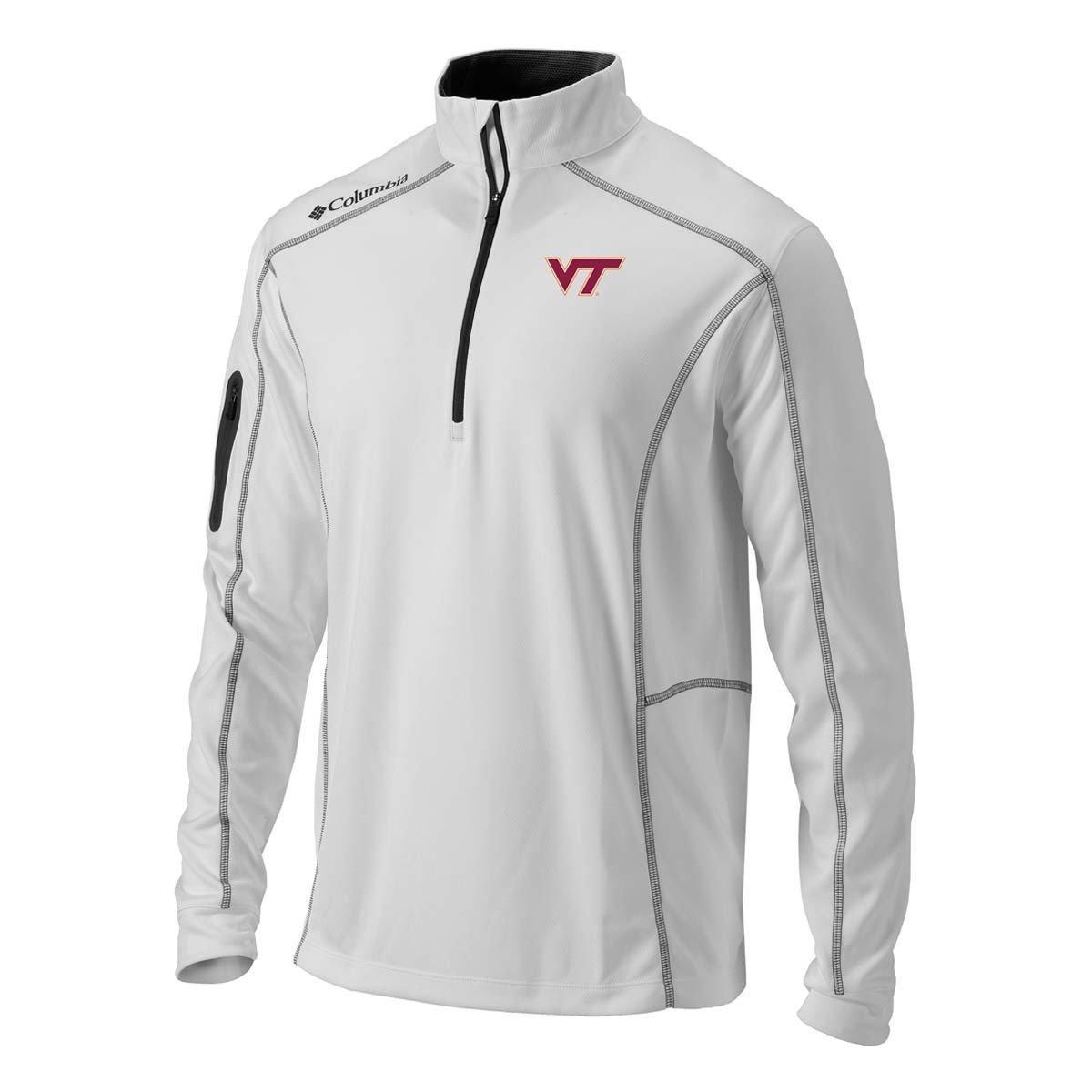 Columbia Virginia Tech Hokies Shotgun Long Sleeve 1/4 Zip