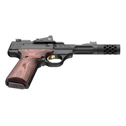 Browning Buck Mark Hunter With Crimson Trace Red Dot 22 Long Rifle Pistol - Primary Image