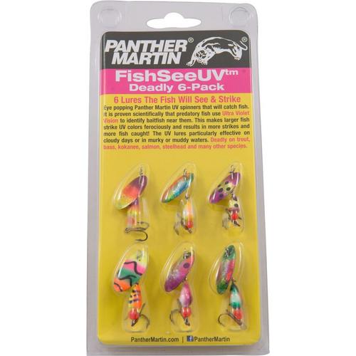 Panther Martin FishSeeUV Deadly Spinner 6 Pack - Primary Image