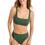 Women's Tommy Bahama Palm Modern® Square-Neck Swim Bikini Top - Thumbnail 1 of 2