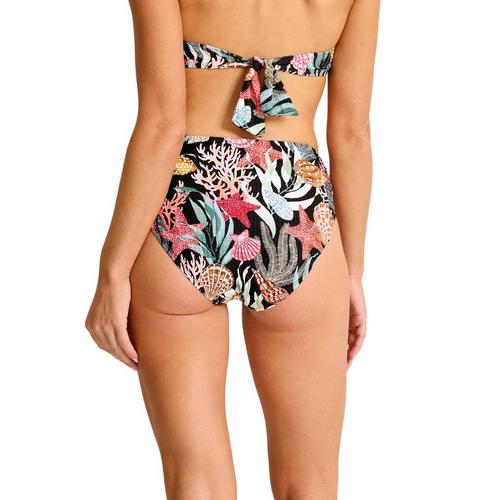 Women's Tommy Bahama Shell Sands Shirred High-Waist Swim Bottoms - Primary Image