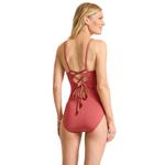 Women's Tommy Bahama Jewel Sands Shirred Maillot One Piece Swimsuit - Thumbnail 2 of 2
