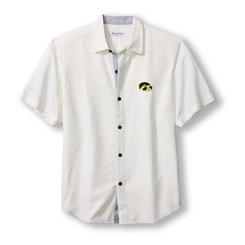 Tommy Bahama Iowa Hawkeyes Palm Point Button Up - Primary Image