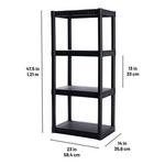 Plano 4-Shelf Standard Duty Storage Unit - Thumbnail 3 of 7
