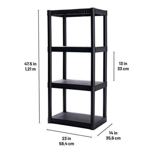 Plano 4-Shelf Standard Duty Storage Unit - Primary Image