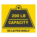 Plano 4-Shelf Standard Duty Storage Unit - Thumbnail 4 of 7