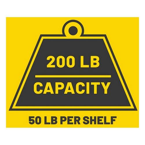 Plano 4-Shelf Standard Duty Storage Unit - Primary Image