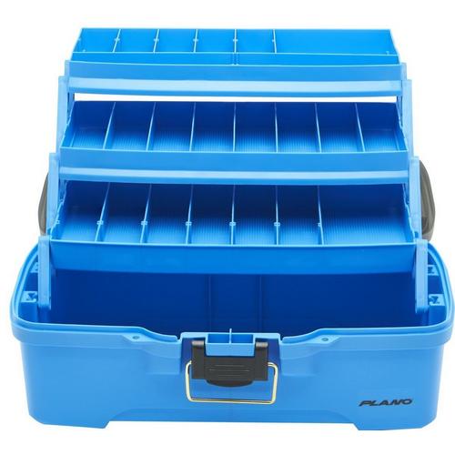 Plano 3-Tray Tackle Box Blue - Primary Image