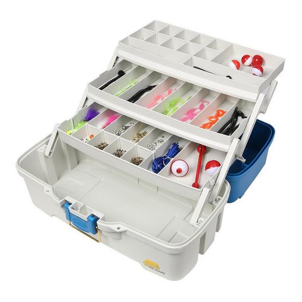 PLANO Let's Fish Three-Tray Tackle Box